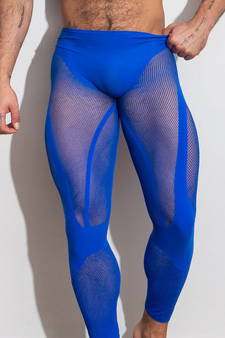 air(lace) Tights Long /Blue