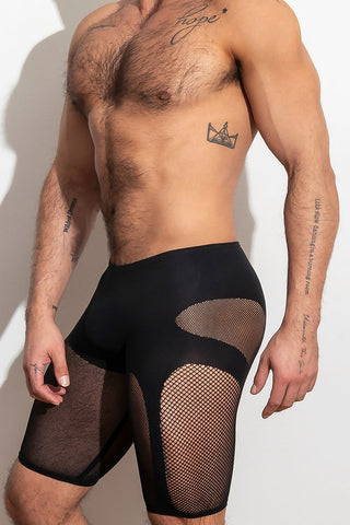 air(lace) Tights Short /Black