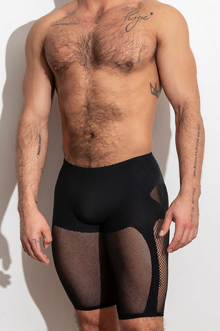 air(lace) Tights Short /Black