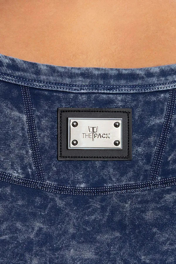 CRUSH tankT /Denim Blue