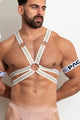 FlashTECH Double Loop Harness /White
