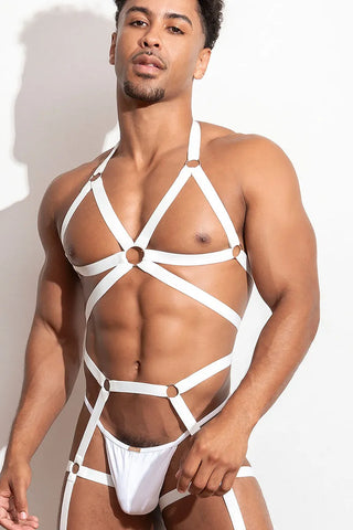 Guilty Full Body Harness /White