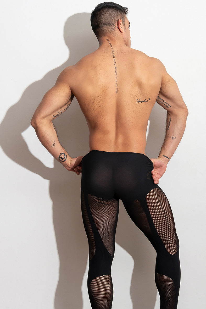 air(lace) Tights Long /Black