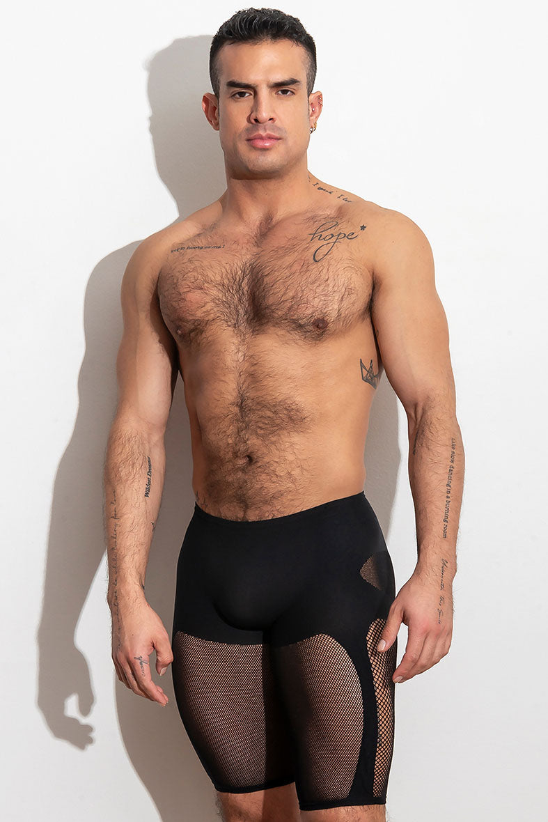air(lace) Tights Short /Black