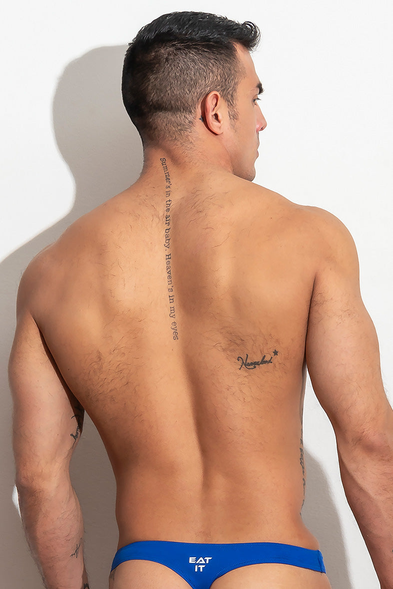Eat It Thong /Blue