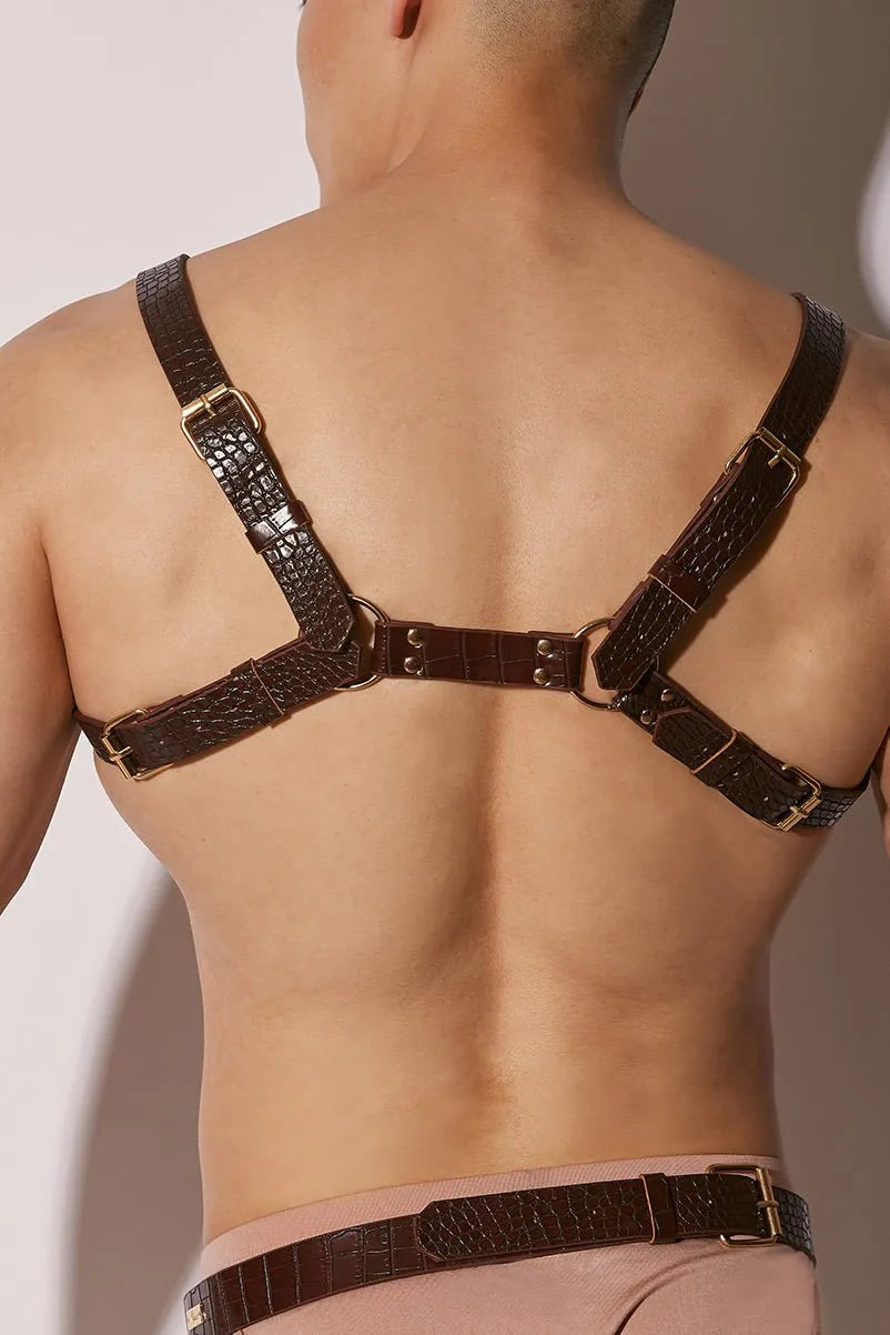 NEW YORK Body Harness, Vegan Leather