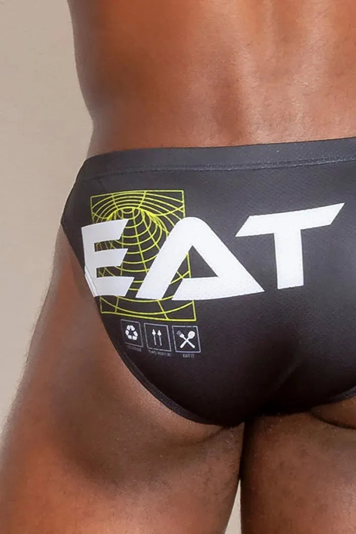 Eat It Brief /Black, ThePack Underwear