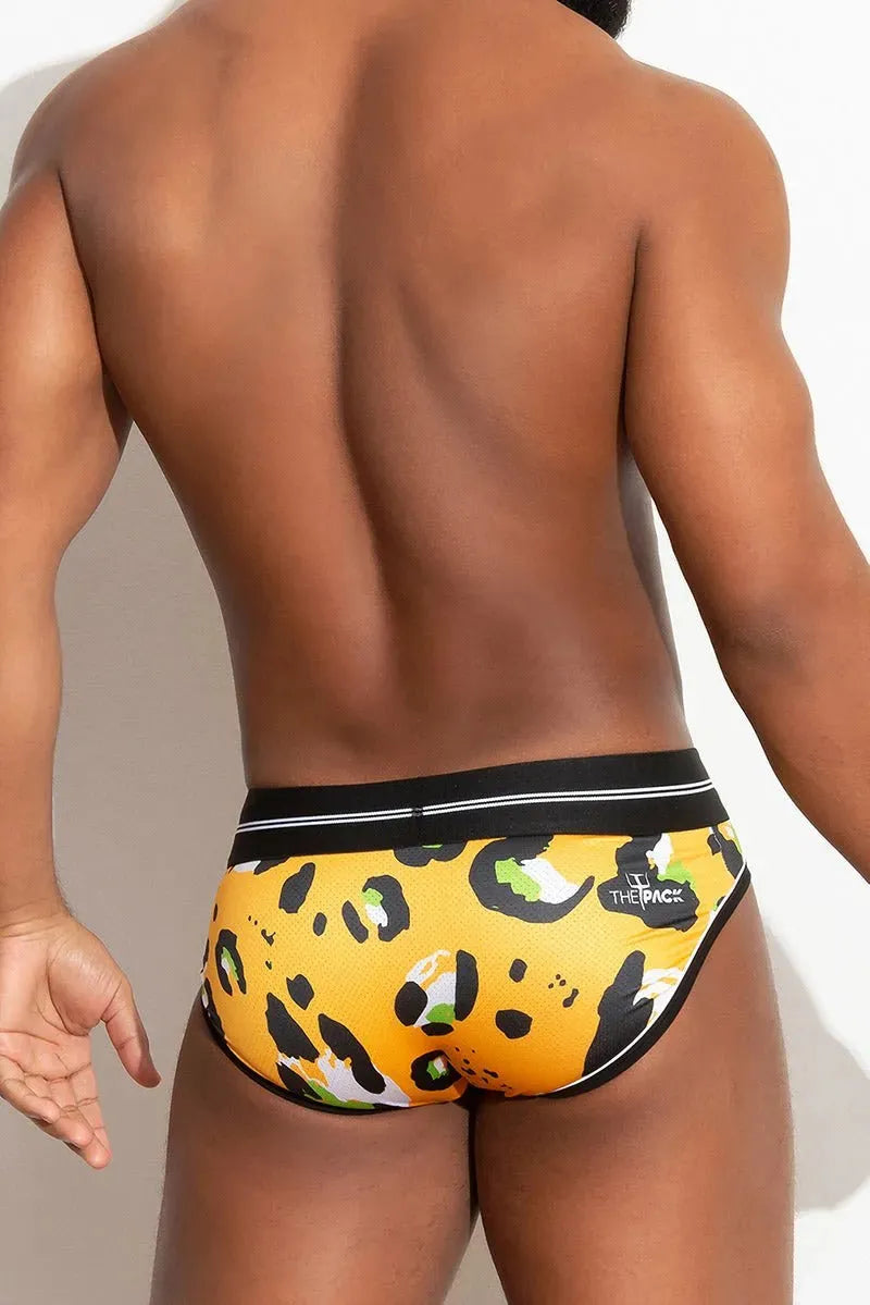 Leopard Splash Classic Brief ᴺᴱᵂ - ThePack Underwear
